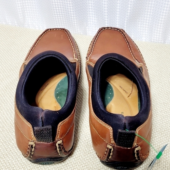 NWT H.S. Trask Bison Leather Driving Loafer Men's (11M) - Picture 8 of 11